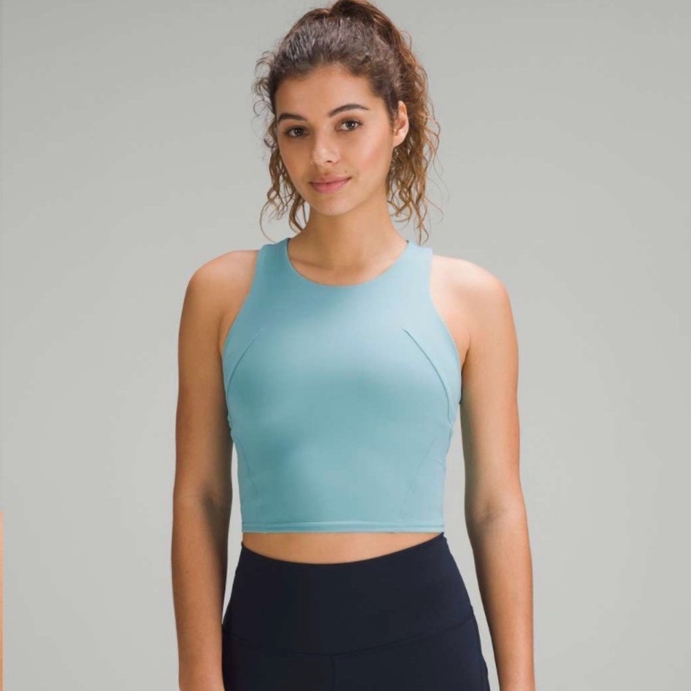 lululemon athletica Women's Teal Wunder Train Racerback Tank Top